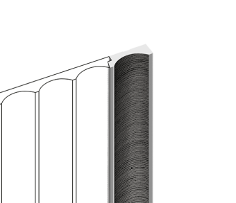 Финишний молдинг HI WOOD